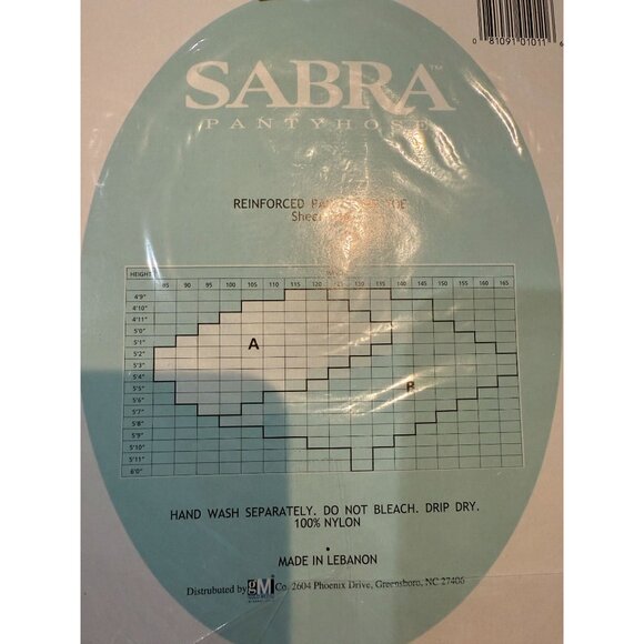 Sabra pantyhose color beige, NWT - Picture 5 of 5